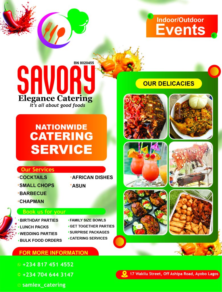 Catering Services Flyer