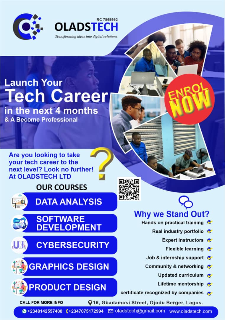 Tech Institte flyer
