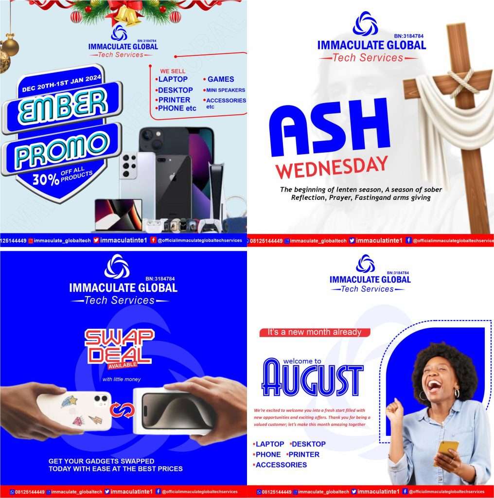 IMMACULATE FLYERS