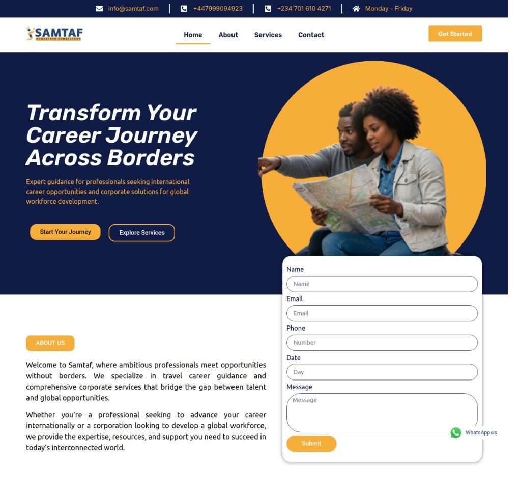 WEBSITE SAMTAF