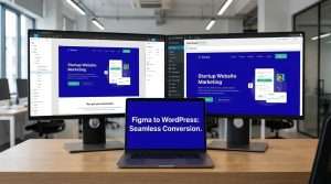 Figma-to-WordPress-website for startups-and-businesses