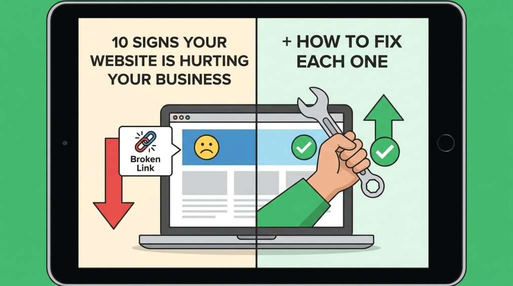 10 Signs Your Website Is Hurting Your Business (+ How to Fix Each One)