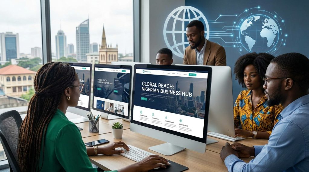 How a Professional Website Helps Nigerian Businesses Compete Globally