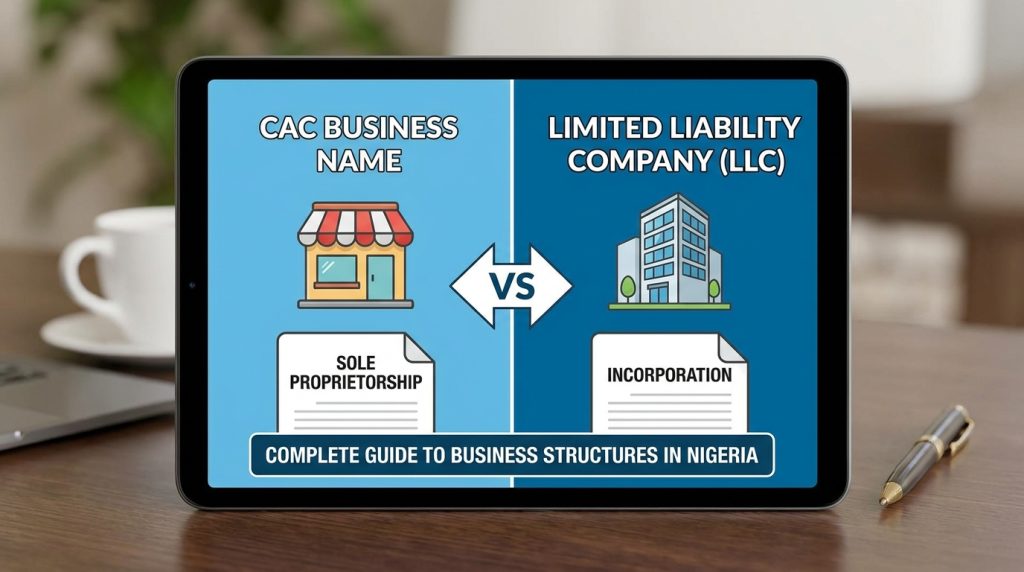 CAC Business Name vs Limited Liability Company (2026 Guide)